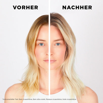 Kérastase, Blond Absolu, Pflegeroutine Mit Shampoo, Haarspülung Und Serum Für Blondiertes, Gesträhntes Oder Natürlich Blondes Haar, Mit Hyaluronsäure
