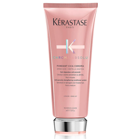 Kérastase | Haarspülung Für Dünneres, Strapaziertes Oder Geschädigtes Und Coloriertes Haar, Cica Chroma Conditioner, Chroma Absolu
